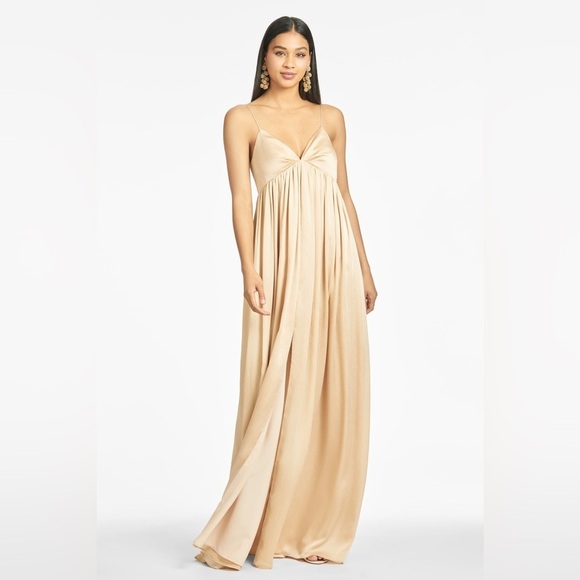 SACHIN + BABI Jessica Gown In Champagne - Picture 3 of 6